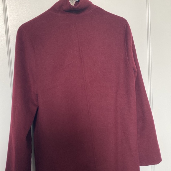 LaMarque Kiera Burgundy Wool Coat - Picture 12 of 16